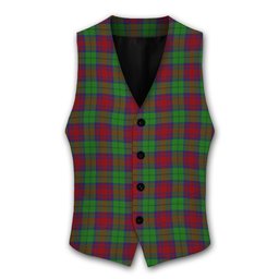 ScotsTee Shop Scottish Cranston Dress Tartan Waistcoat Sleeveless Suit Vest