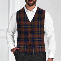 ScotsTee Shop Scottish Cameron Hunting Modern Tartan Waistcoat Sleeveless Suit Vest