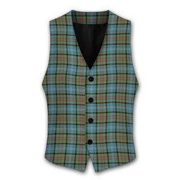 ScotsTee Shop Scottish Cathcart SC Tartan Waistcoat Sleeveless Suit Vest
