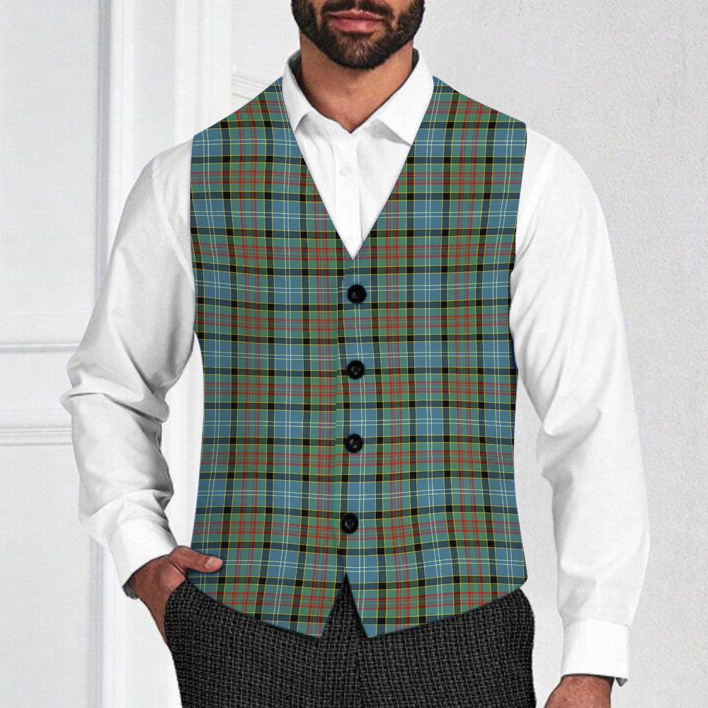ScotsTee Shop Scottish Cathcart SC Tartan Waistcoat Sleeveless Suit Vest