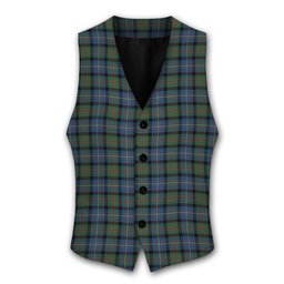 ScotsTee Shop Scottish Cameron of Erracht Ancient Tartan Waistcoat Sleeveless Suit Vest