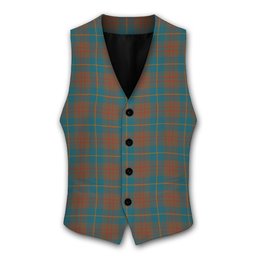 ScotsTee Shop Scottish Cameron Hunting Ancient Tartan Waistcoat Sleeveless Suit Vest