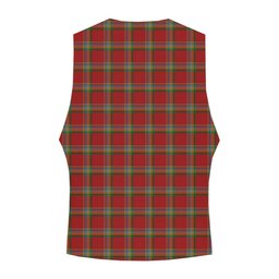 ScotsTee Shop Scottish Crubin Plaid MacPherson Tartan Waistcoat Sleeveless Suit Vest