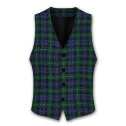ScotsTee Shop Scottish Cheape of Torosay Tartan Waistcoat Sleeveless Suit Vest