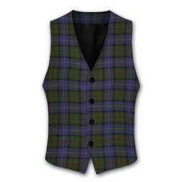 ScotsTee Shop Scottish Cochrane 1984 Tartan Waistcoat Sleeveless Suit Vest