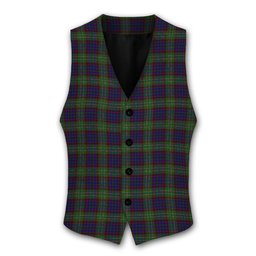 ScotsTee Shop Scottish Cunningham Hunting Tartan Waistcoat Sleeveless Suit Vest