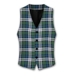 ScotsTee Shop Scottish Colquhoun Dress Ancient Tartan Waistcoat Sleeveless Suit Vest
