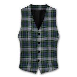 ScotsTee Shop Scottish Campbell of Lochnell Dress Tartan Waistcoat Sleeveless Suit Vest