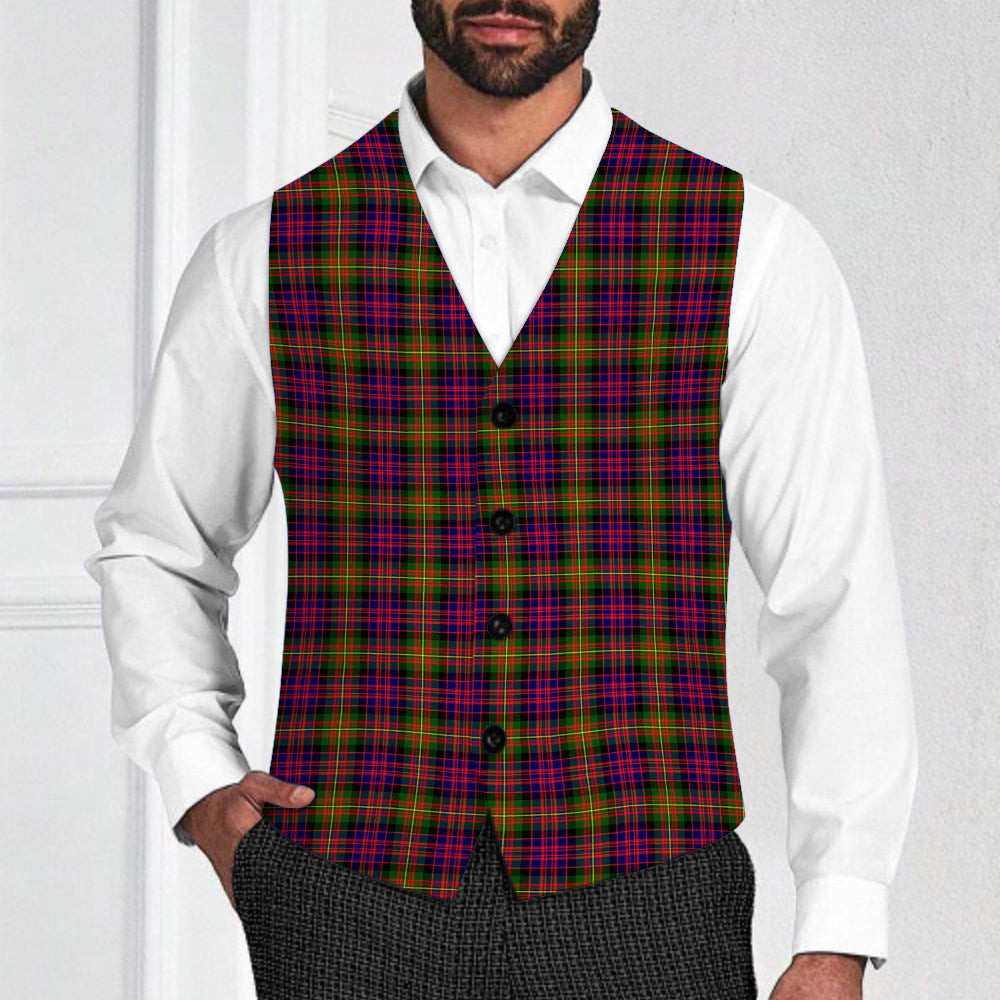 ScotsTee Shop Scottish Carnegie Modern Tartan Waistcoat Sleeveless Suit Vest