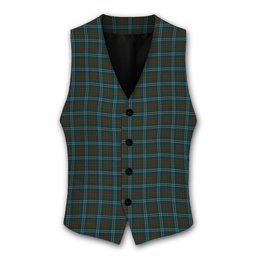 ScotsTee Shop Scottish Cathcart Tartan Waistcoat Sleeveless Suit Vest