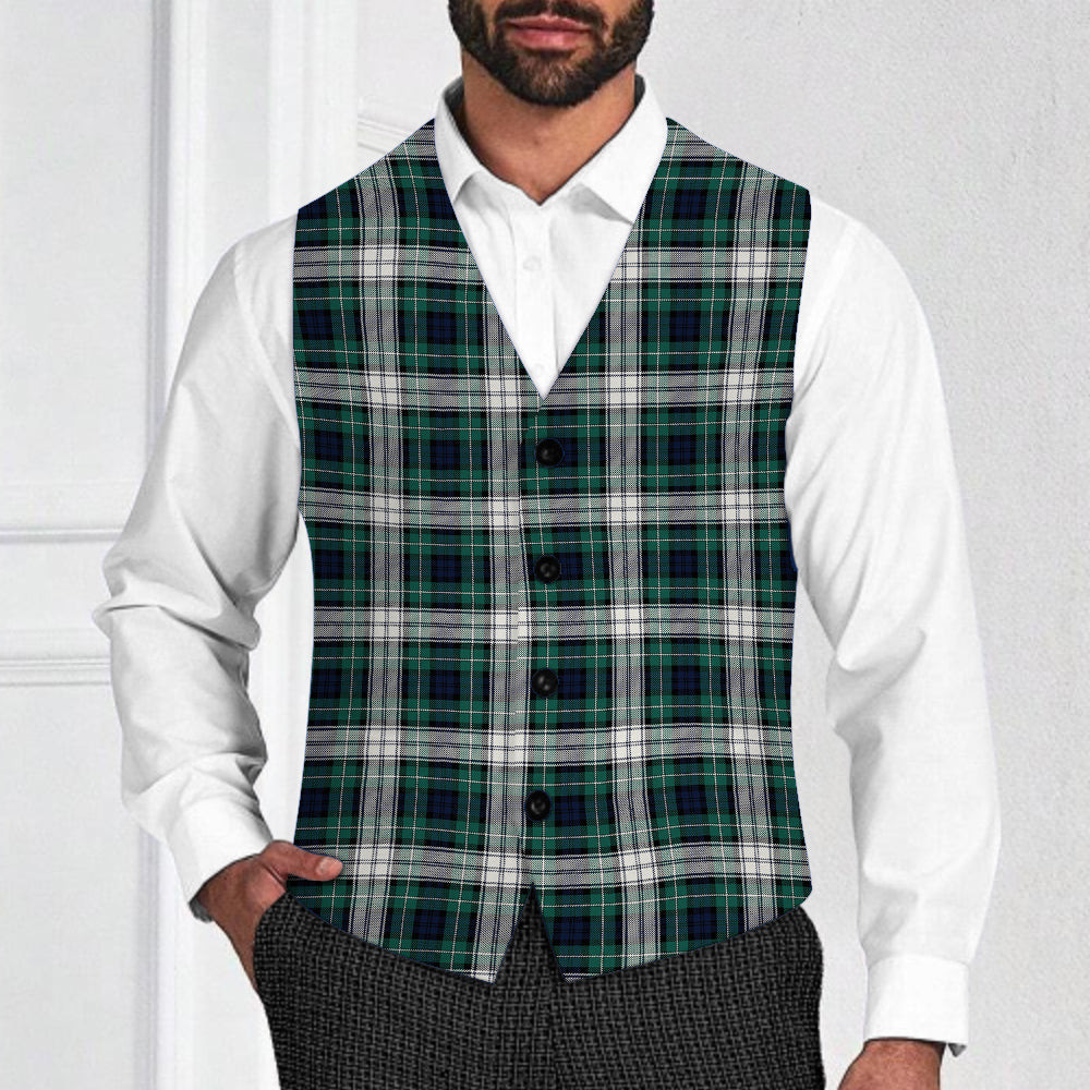 ScotsTee Shop Scottish Forbes Dress Modern Tartan Waistcoat Sleeveless Suit Vest