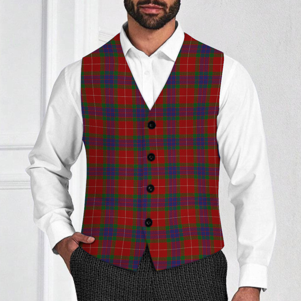 ScotsTee Shop Scottish Fraser 1842 Tartan Waistcoat Sleeveless Suit Vest