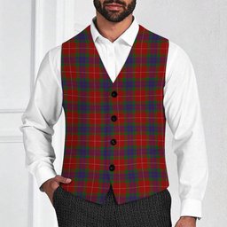 ScotsTee Shop Scottish Fraser 1842 Tartan Waistcoat Sleeveless Suit Vest