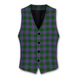 ScotsTee Shop Scottish Elphinstone Tartan Waistcoat Sleeveless Suit Vest