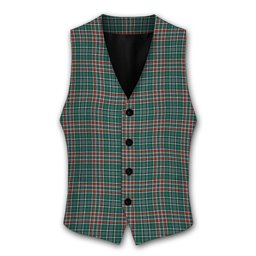 ScotsTee Shop Scottish Gayre Dress Modern Tartan Waistcoat Sleeveless Suit Vest