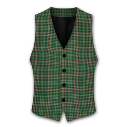 ScotsTee Shop Scottish Gayre Dress Tartan Waistcoat Sleeveless Suit Vest