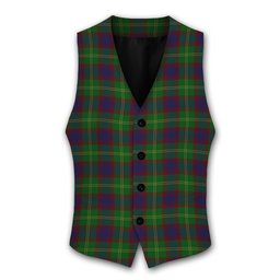 ScotsTee Shop Scottish Durie Tartan Waistcoat Sleeveless Suit Vest