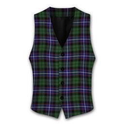 ScotsTee Shop Scottish Galbraith Modern Tartan Waistcoat Sleeveless Suit Vest