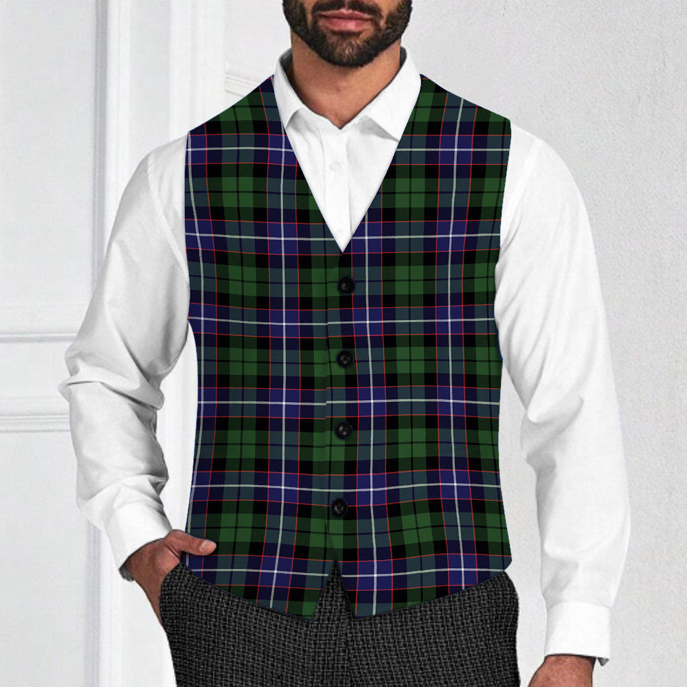 ScotsTee Shop Scottish Galbraith Modern Tartan Waistcoat Sleeveless Suit Vest
