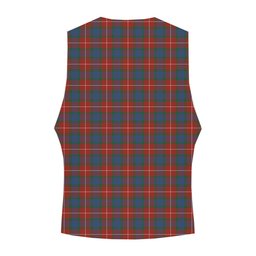 ScotsTee Shop Scottish Fraser Ancient Tartan Waistcoat Sleeveless Suit Vest
