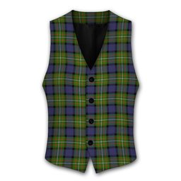 ScotsTee Shop Scottish Ferguson Modern Tartan Waistcoat Sleeveless Suit Vest
