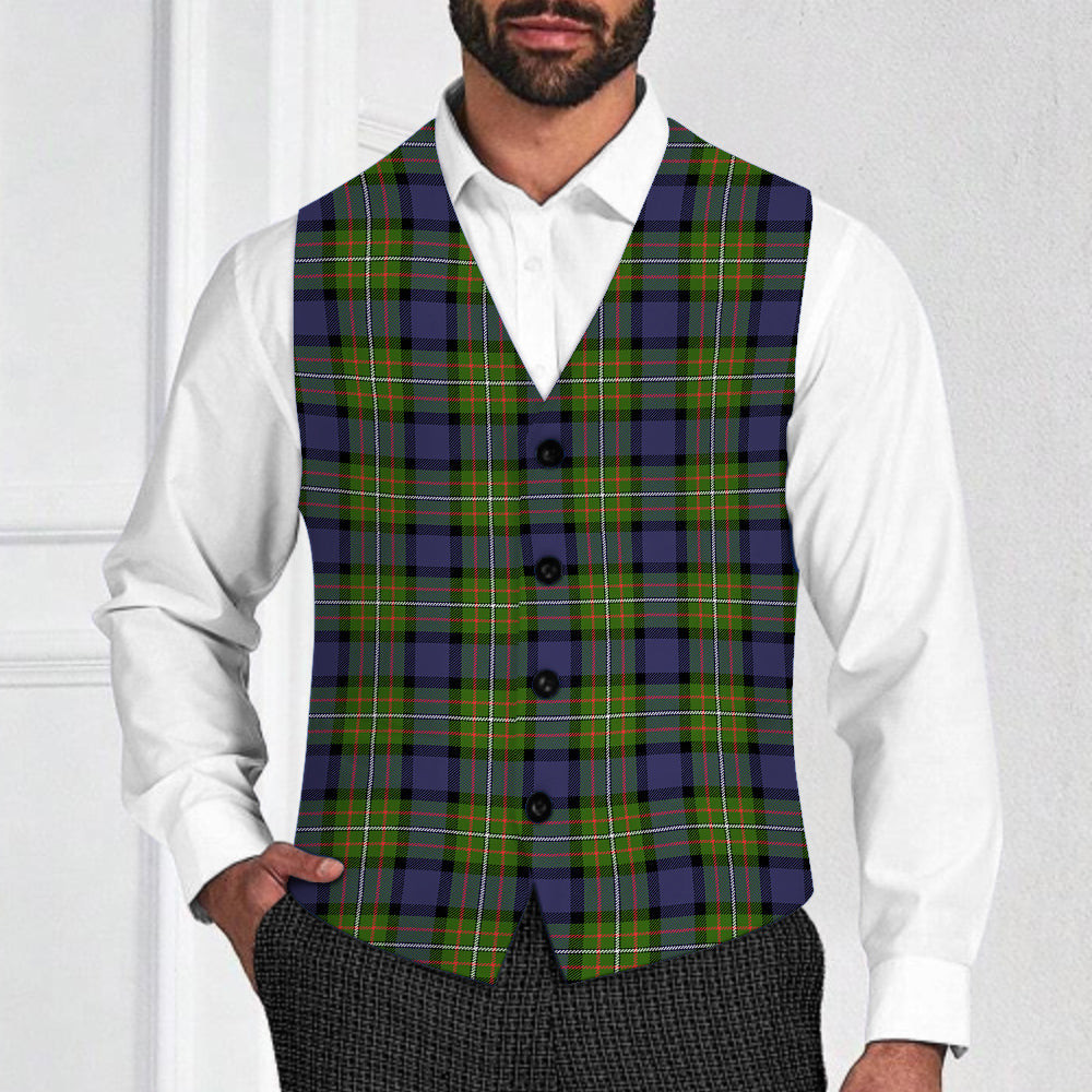 ScotsTee Shop Scottish Ferguson Modern Tartan Waistcoat Sleeveless Suit Vest