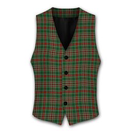 ScotsTee Shop Scottish Gayre Bodyguard 2 Tartan Waistcoat Sleeveless Suit Vest