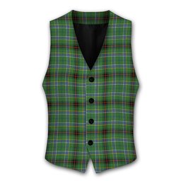 ScotsTee Shop Scottish Duncan of Sketraw Ancient Tartan Waistcoat Sleeveless Suit Vest