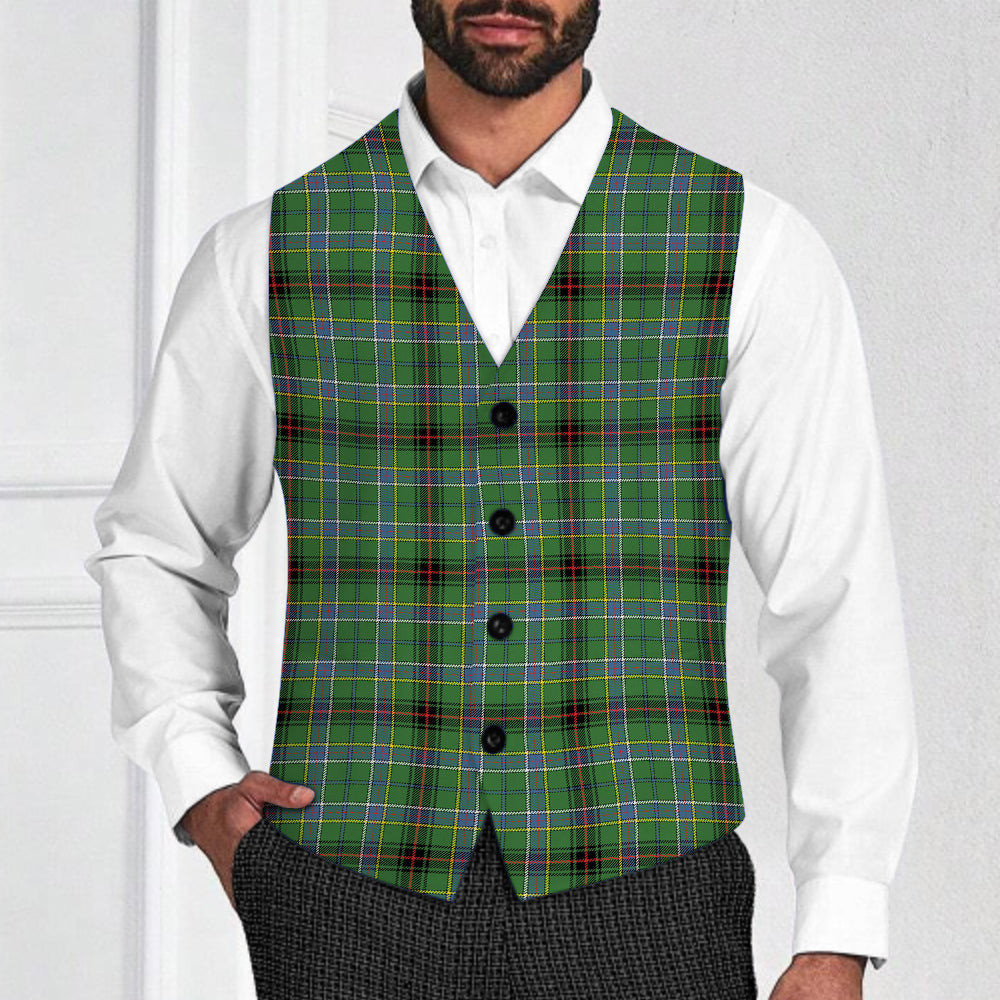 ScotsTee Shop Scottish Duncan of Sketraw Ancient Tartan Waistcoat Sleeveless Suit Vest