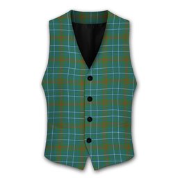 ScotsTee Shop Scottish Edmonstone Ancient Tartan Waistcoat Sleeveless Suit Vest