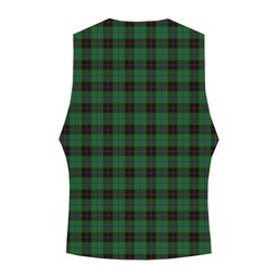 ScotsTee Shop Scottish Douglas Black Tartan Waistcoat Sleeveless Suit Vest