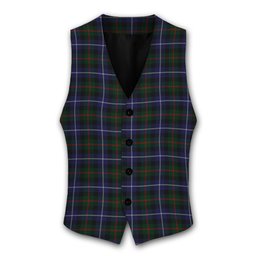 ScotsTee Shop Scottish Dalmeny 1 Tartan Waistcoat Sleeveless Suit Vest