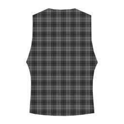 ScotsTee Shop Scottish Douglas Grey Tartan Waistcoat Sleeveless Suit Vest
