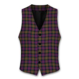 ScotsTee Shop Scottish Donald Modern Tartan Waistcoat Sleeveless Suit Vest