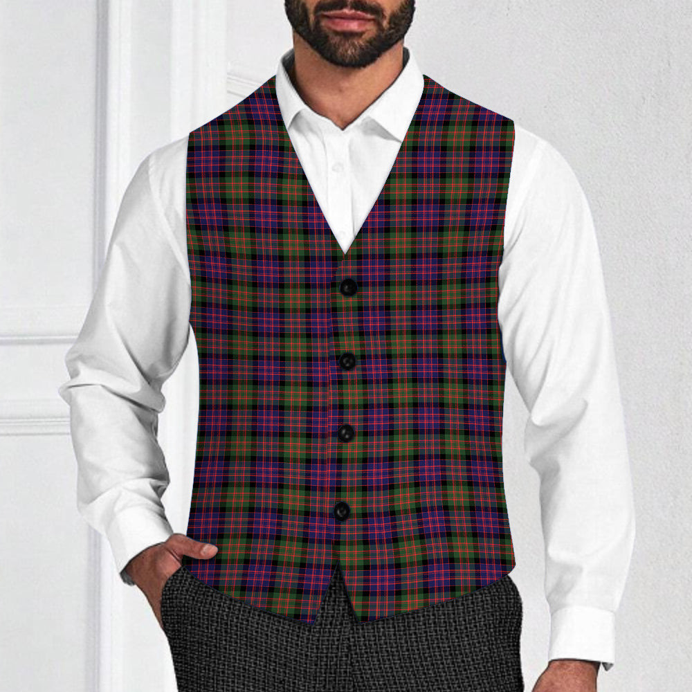 ScotsTee Shop Scottish Donald Modern Tartan Waistcoat Sleeveless Suit Vest