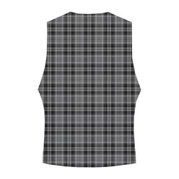 ScotsTee Shop Scottish Drummond Grey Modern Tartan Waistcoat Sleeveless Suit Vest