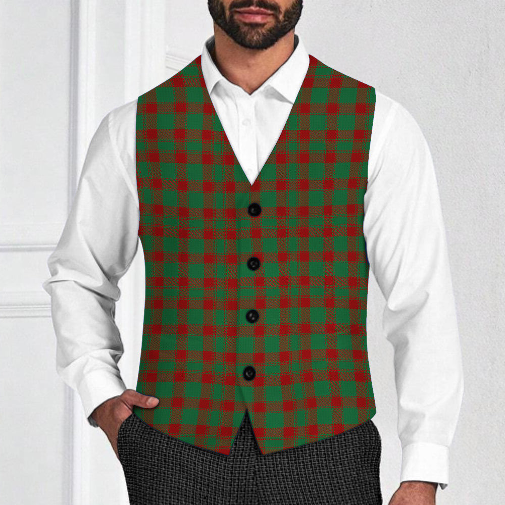 ScotsTee Shop Scottish Donachie Tartan Waistcoat Sleeveless Suit Vest