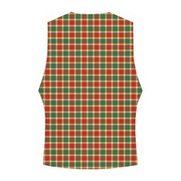 ScotsTee Shop Scottish Gibson Modern Tartan Waistcoat Sleeveless Suit Vest