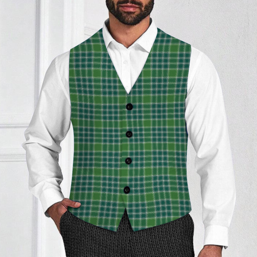 ScotsTee Shop Scottish Donald Lord of the Isles Hunting Ancient Tartan Waistcoat Sleeveless Suit Vest