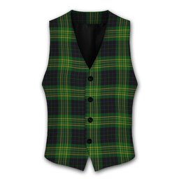 ScotsTee Shop Scottish Fitzpatrick Hunting Tartan Waistcoat Sleeveless Suit Vest
