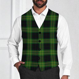 ScotsTee Shop Scottish Fitzpatrick Hunting Tartan Waistcoat Sleeveless Suit Vest