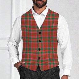 ScotsTee Shop Scottish Dalziel Ancient Tartan Waistcoat Sleeveless Suit Vest