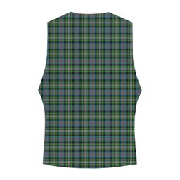 ScotsTee Shop Scottish Davidson Double Ancient Tartan Waistcoat Sleeveless Suit Vest