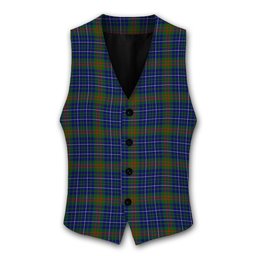 ScotsTee Shop Scottish Edmonstone of Duntreath Tartan Waistcoat Sleeveless Suit Vest