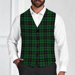 ScotsTee Shop Scottish Douglas alternative threadcount Tartan Waistcoat Sleeveless Suit Vest