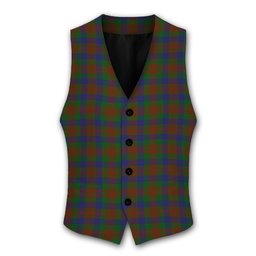 ScotsTee Shop Scottish Dorward Tartan Waistcoat Sleeveless Suit Vest
