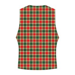 ScotsTee Shop Scottish Gibson Tartan Waistcoat Sleeveless Suit Vest