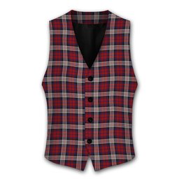 ScotsTee Shop Scottish Donald Dress Irish Tartan Waistcoat Sleeveless Suit Vest