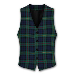 ScotsTee Shop Scottish Ewing Modern Tartan Waistcoat Sleeveless Suit Vest