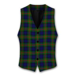 ScotsTee Shop Scottish Dundas Modern 02 Tartan Waistcoat Sleeveless Suit Vest